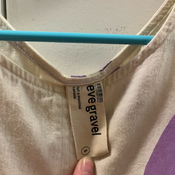 Evegravel Urban Brand Funky Pattern Blobs Tank Top - Picture 3 of 4